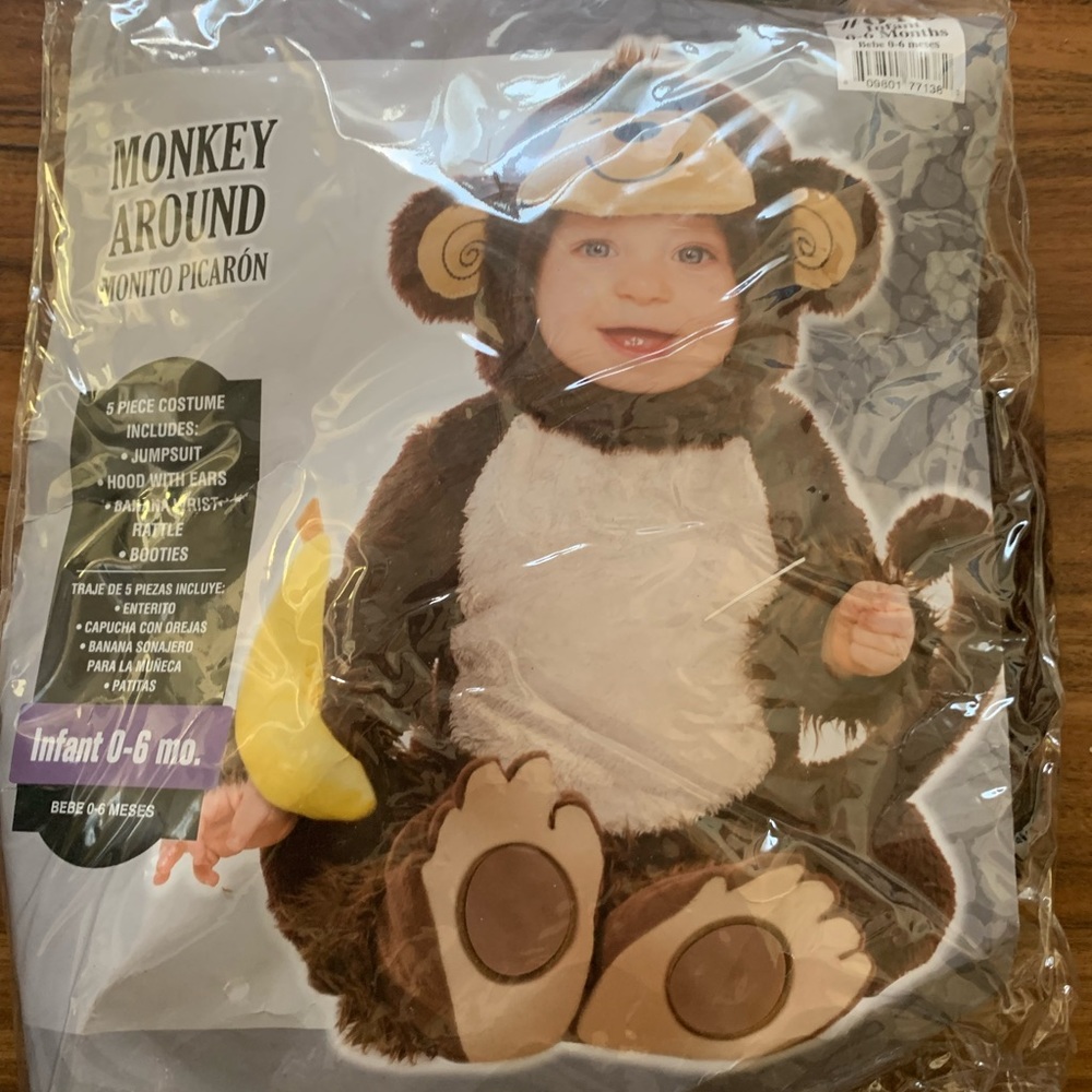 Baby Boy Monkey Costume
